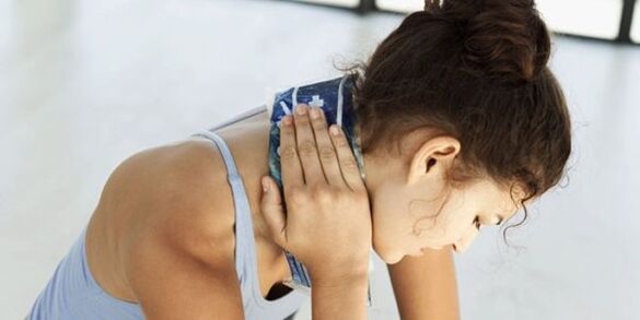 Comprimir para el tratamiento de osteocondrosp. Cervical